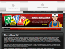Tablet Screenshot of cymseguridad.com
